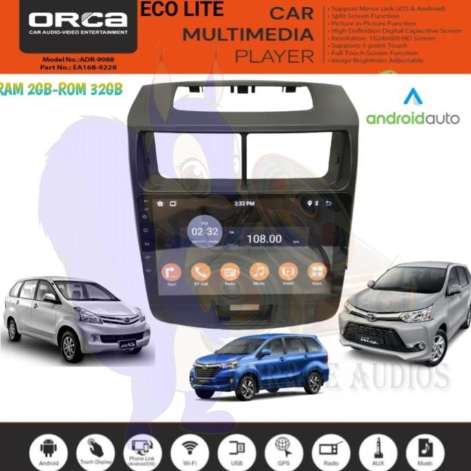 Jual Head Unit Android Orca Eco Lite Avanza Veloz Xenia 2012 2018 9