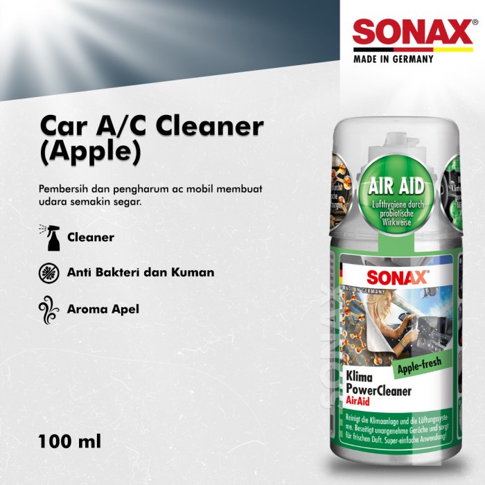 Jual Sonax Klima Power Cleaner Air Aid Apple Fresh KHUSUS JABODETABEK