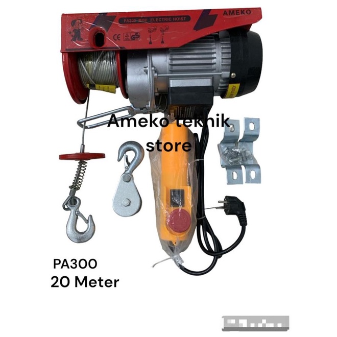 Jual Electric Mini Hoist Electric Katrol Listrik Pa Kg X Meter