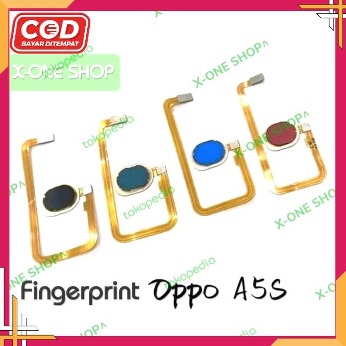 Jual Fleksibel Tombol Fingerprint Sensor Sidik Jari Oppo A5S 0Ry