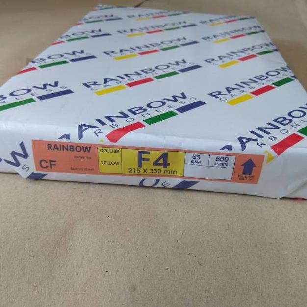 Jual ERA131 Kertas NCR Bottom CF F4 Rainbow Shopee Indonesia