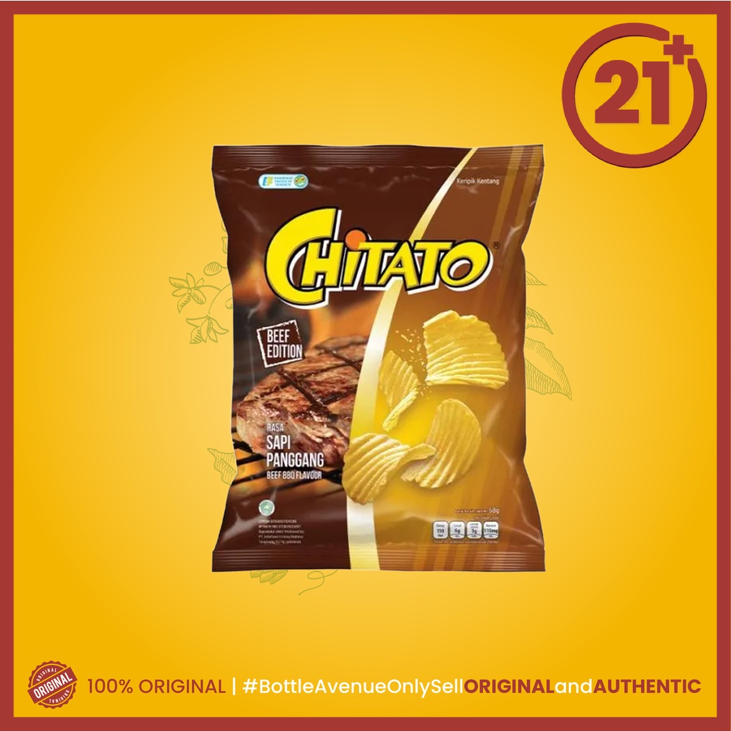 Jual Snack Chitato Rasa Sapi Panggang Hitam 68 Gr Snack Citato