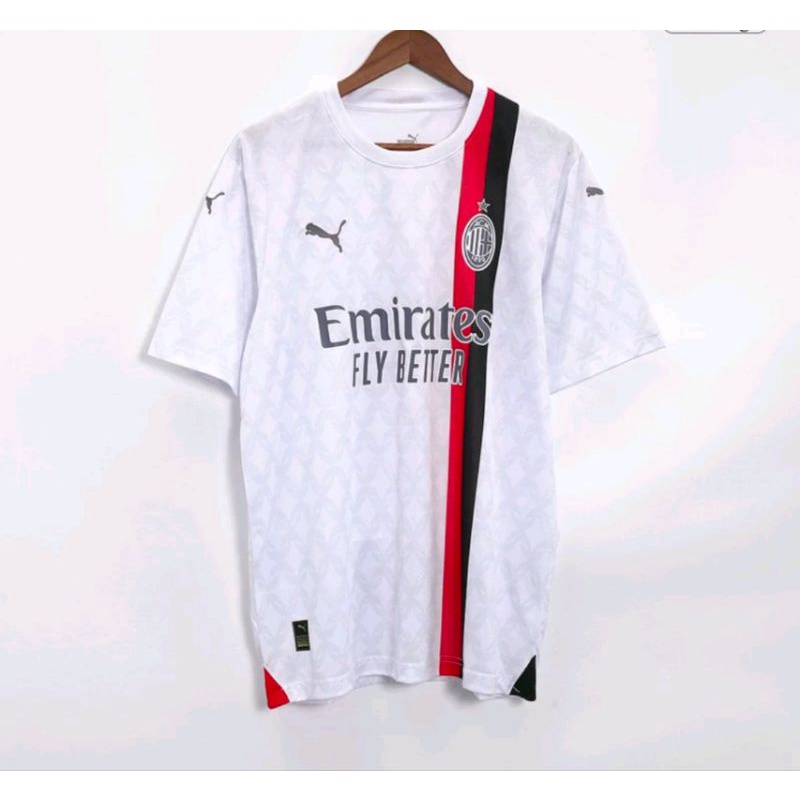 Jual Jersey Bola Ac Milan Away Terbaru Grade Ori Premium