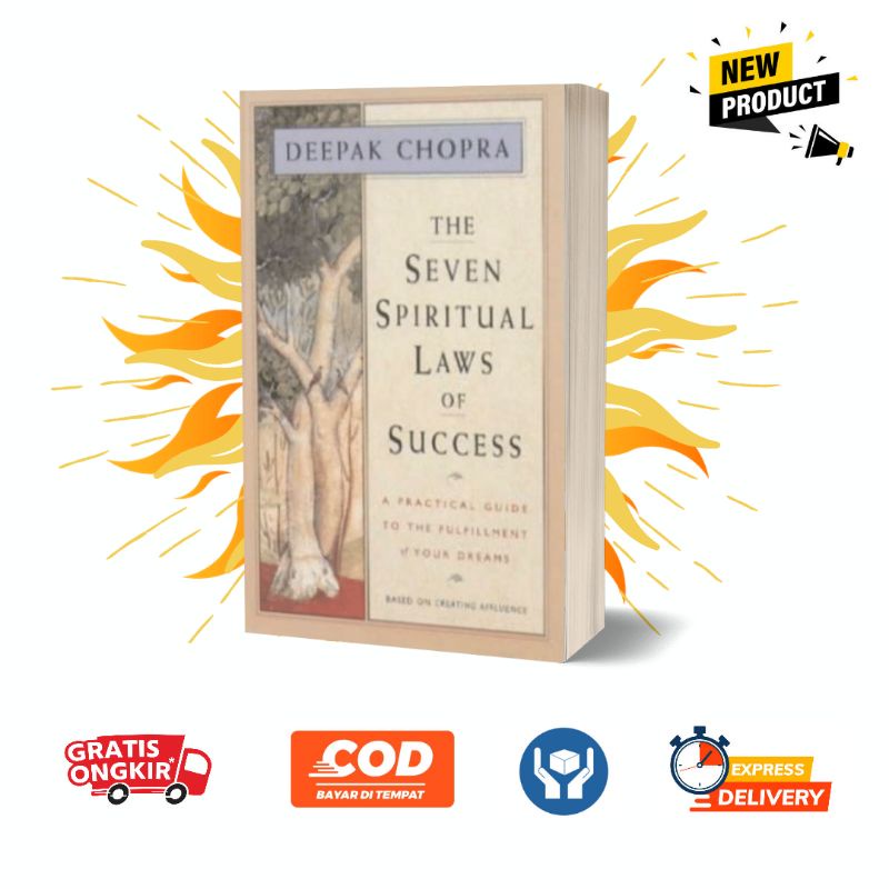 Jual Buku The Seven Spiritual Laws Of Success Deepak Chopra English