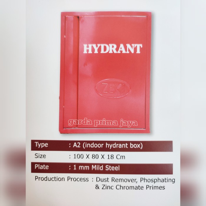 Jual BOX HYDRANT ZEKI TYPE A2 INDOOR ORIGINAL HIDRAN DALAM RUANGAN