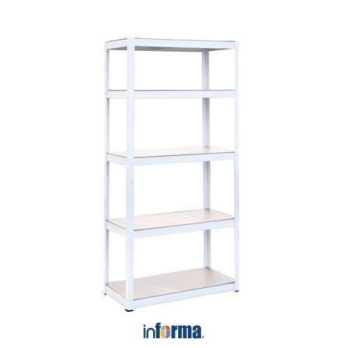 Jual Informa Jason Rak Besi Tingkat Putih Storage Rack Metal Tempat