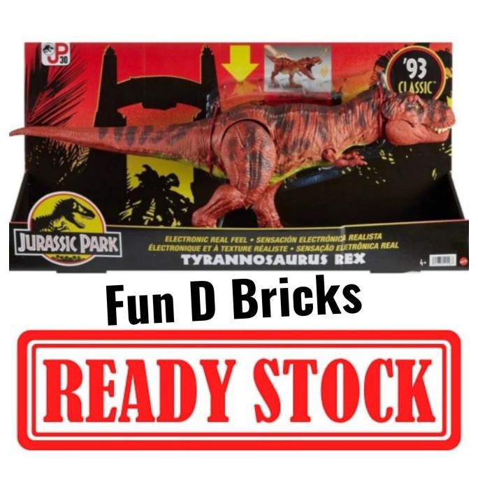 Jual Mattel Jurassic World Park Tyrannosaurus Rex Electronic Real