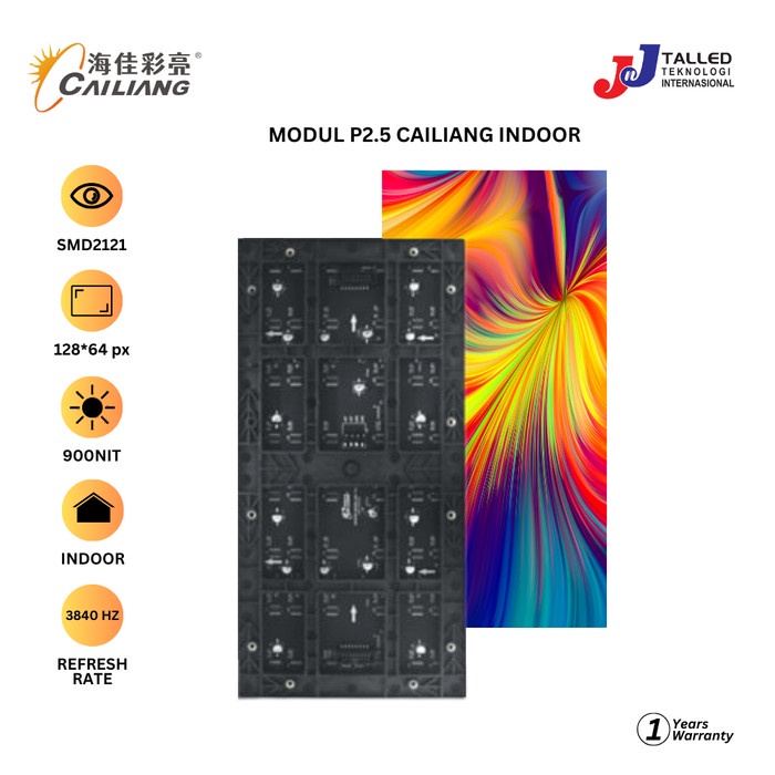 Jual MODUL VIDEOTRON INDOOR P2 5 RGB SMD FULL COLOR CAILIANG JNJ