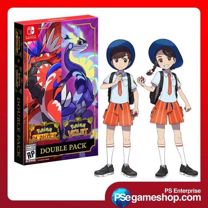 Jual Nintendo Switch Pokemon Scarlet Violet Double Pack Asia English