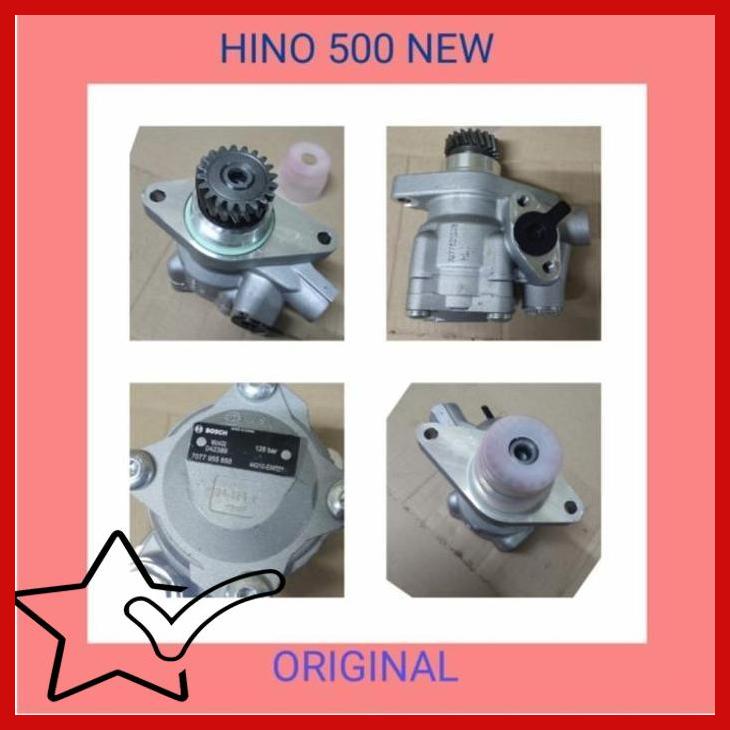 Jual PUMP POWER STEERING HINO 500 ORIGINAL 44310 EW021 HFK Shopee