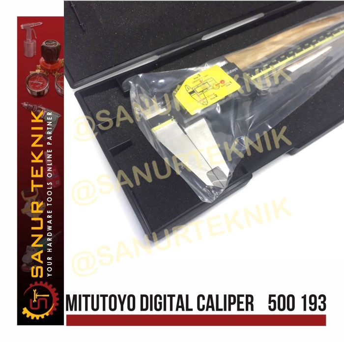 Jual MITUTOYO Sketmat Digital Caliper Jangka Sorong 12 0 01mm 500