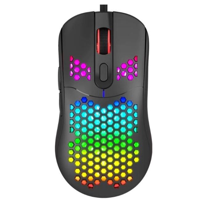 Jual Marvo G Honeycomb Gaming Mouse Pmw Rgb Paracord