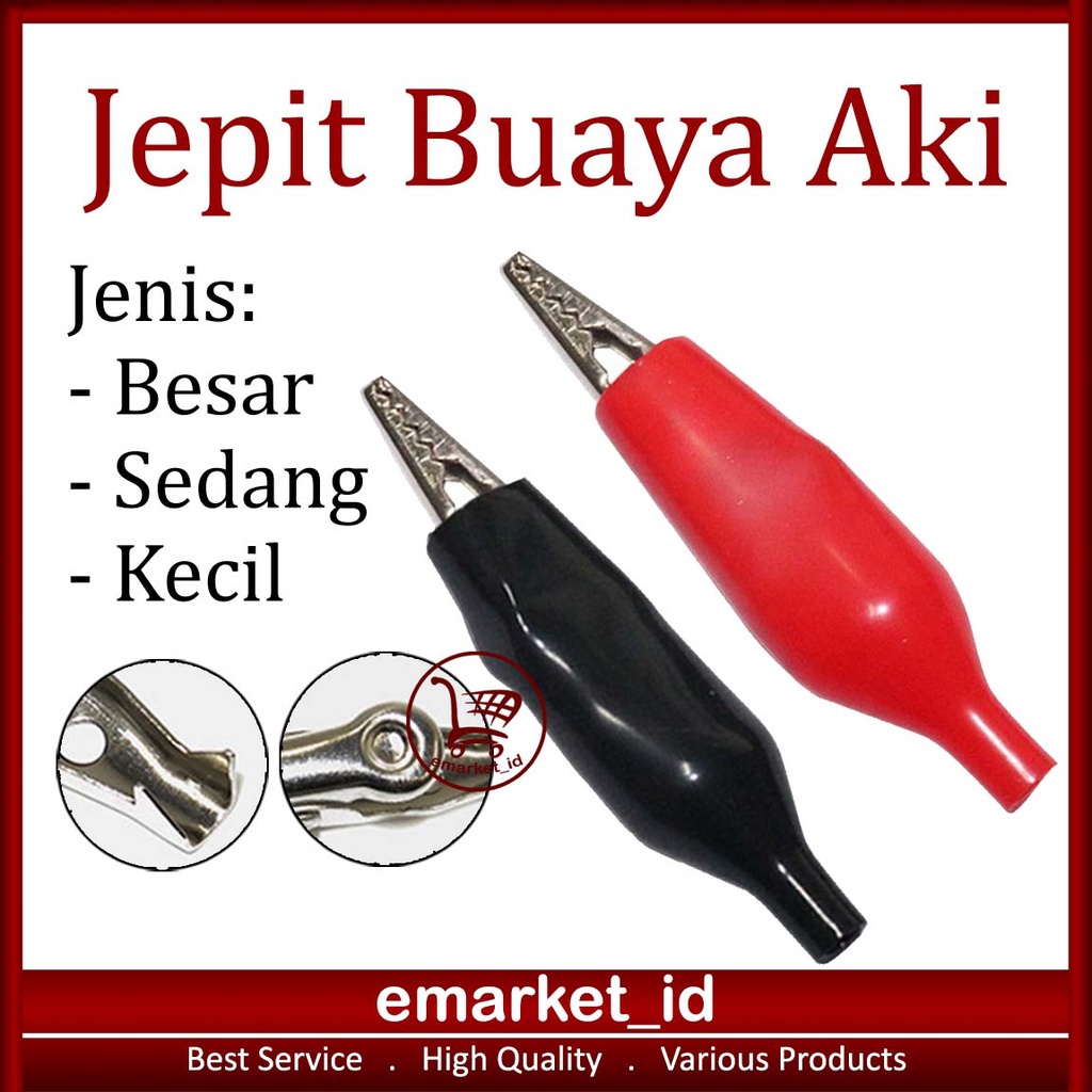 Jual Jepit Buaya Aki Accu Jepitan Lombok Buaya Penjepit Cepit Capit