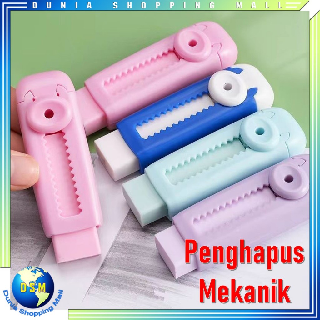 Jual Dsm Penghapus Pensil Dorong Warna Pastel Penghapus Mekanik Lucu