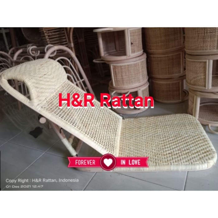 Jual Kursi Lipat Lesehan Rotan Asli Kursi Tatami Santai Pantai Jepang