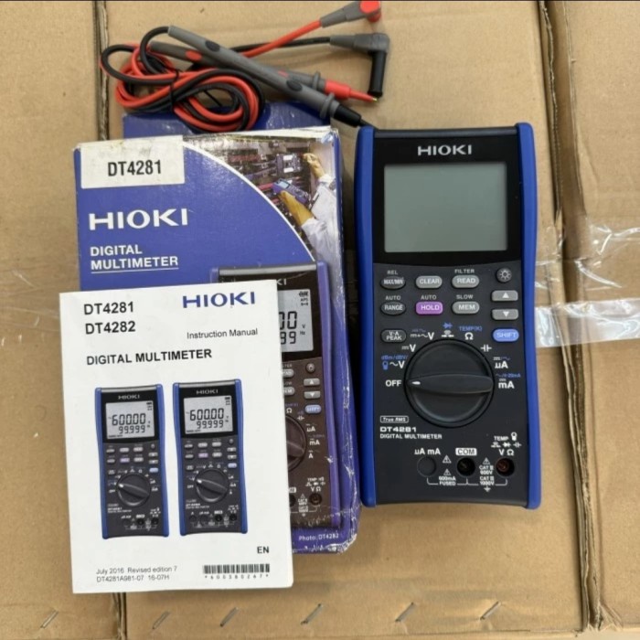 Jual Digital Multimeter Hioki Dt Alat Ukur Digital Asli Original