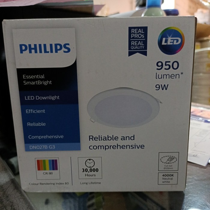 Jual Lampu Philips Downlight Panel Dn027b G3 5 9w 6500k Shopee Indonesia