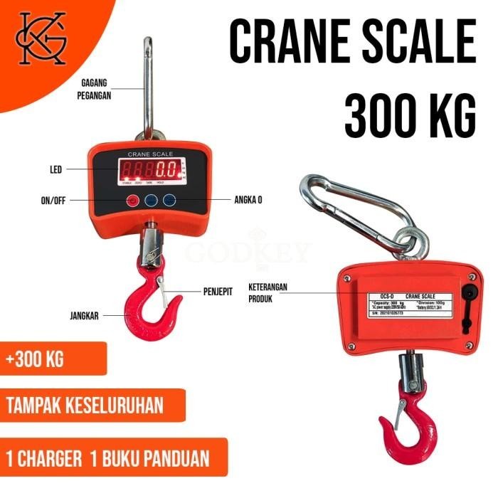 Jual Timbangan Digital Gantung Kg Crane Scale Digital Ocs Kg