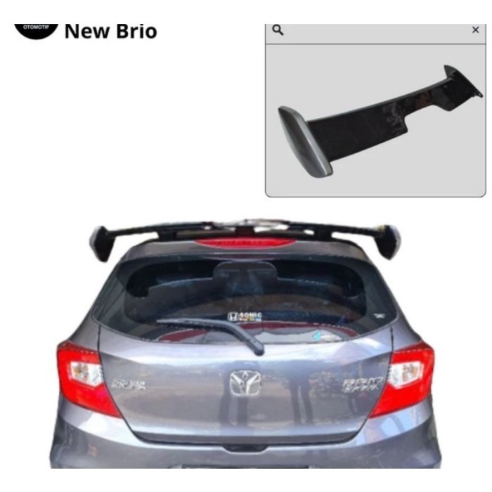 Jual Spoiler Dan Diffuser Allnew Brio Sampai Model Urbanite