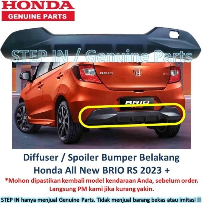 Jual Masih Diffuser Bemper Belakang All New Honda Brio Rs 2023 2024