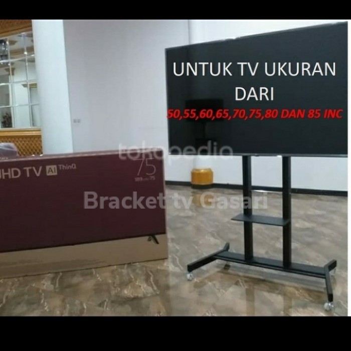 Jual Bracket Standing Tv Braket Tv Stand 85 80 75 70 65 60 55 50 43