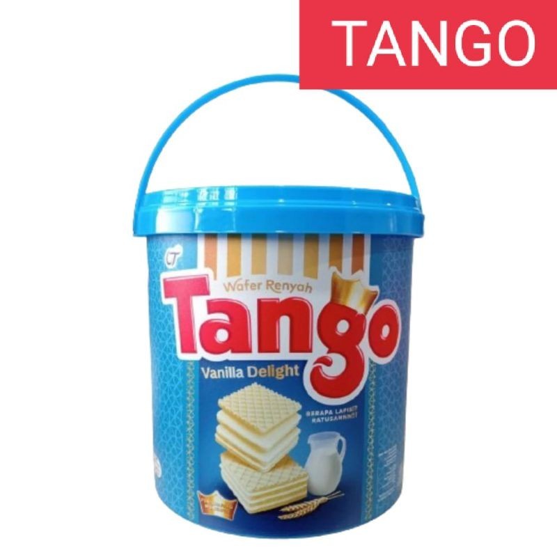 Jual TANGO WAFER COKLAT VANILLA KEMASAN KALENG EMBER Shopee Indonesia