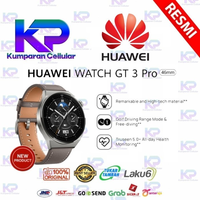 Jual Huawei Watch Gt3 Pro Gt 3 Pro Harmony Os Garansi Resmi Shopee