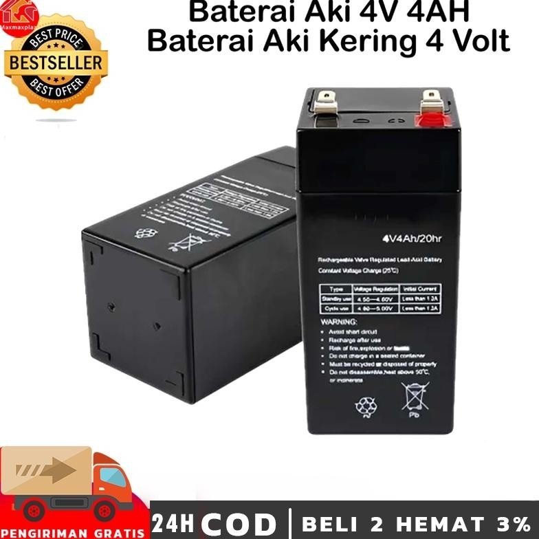 Jual Baterai Aki V Ah Baterai Timbangan Digital Aki Motor Baterai