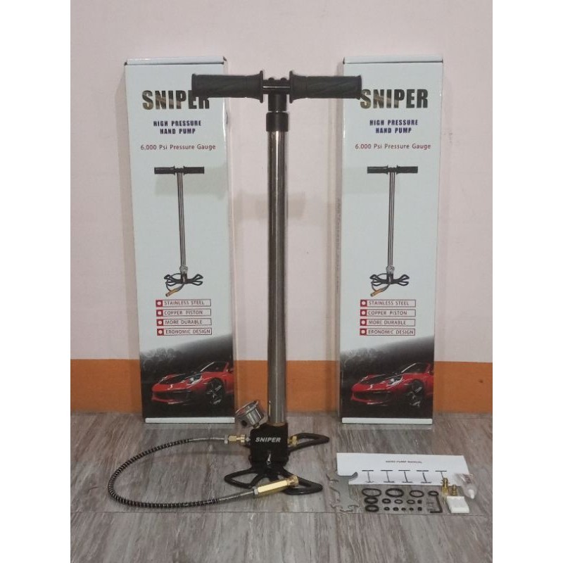 Jual Pompa Pcp 4 Stage 6000Psi Original Pompa PCP 4 Stage Sniper