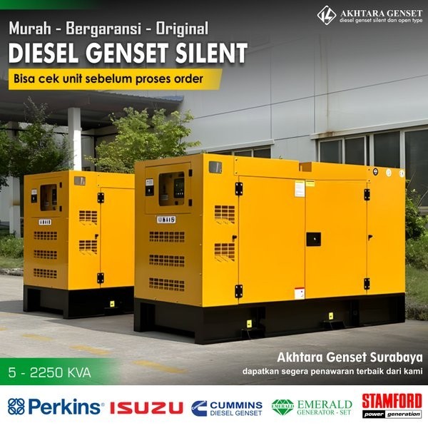 Jual Harga Genset Kva Kva Kva Perkins Cummins Isuzu Emerald