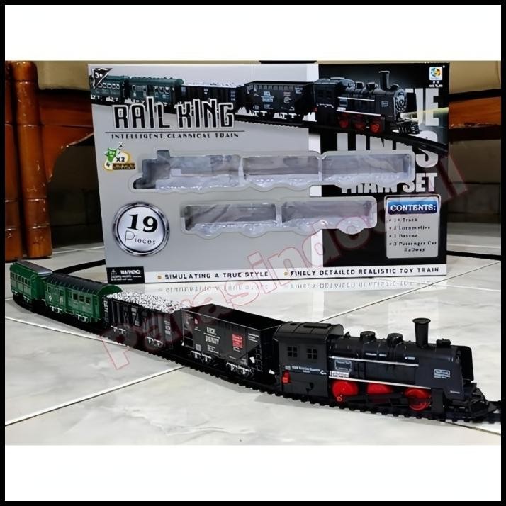 Jual Termurah Mainan Kereta Api Rail King Besar Express Classic Train