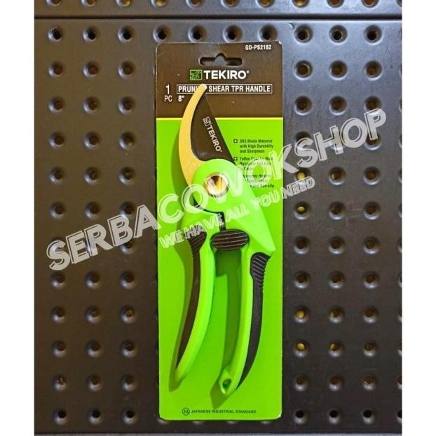 Jual Tekiro Gunting Dahan Inch Bengkok Gagang Tpr Gunting Taman