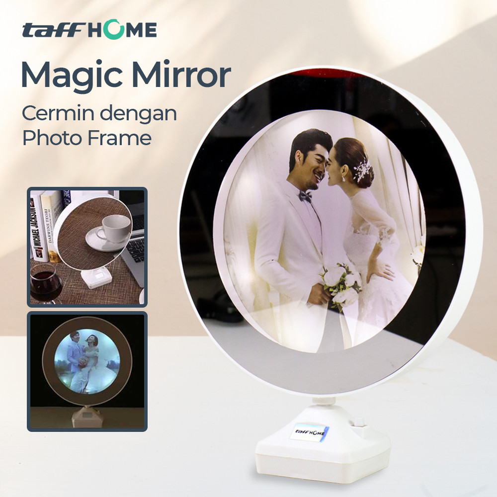 Jual Cermin Ajaib Kaca Rias Frame Foto Magic Mirror Dengan Photo Frame