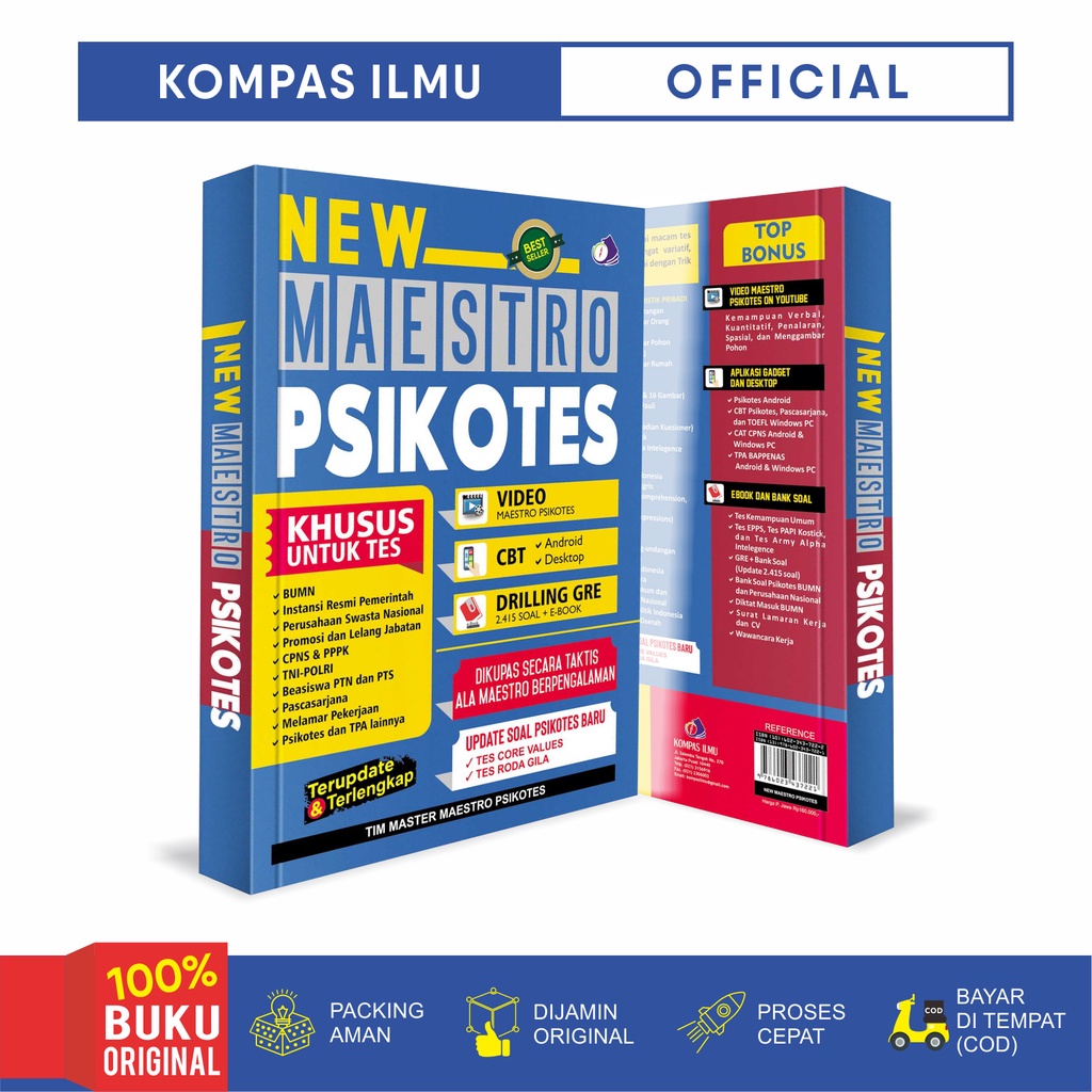 Jual Buku Psikotes New Maestro Psikotes Shopee Indonesia