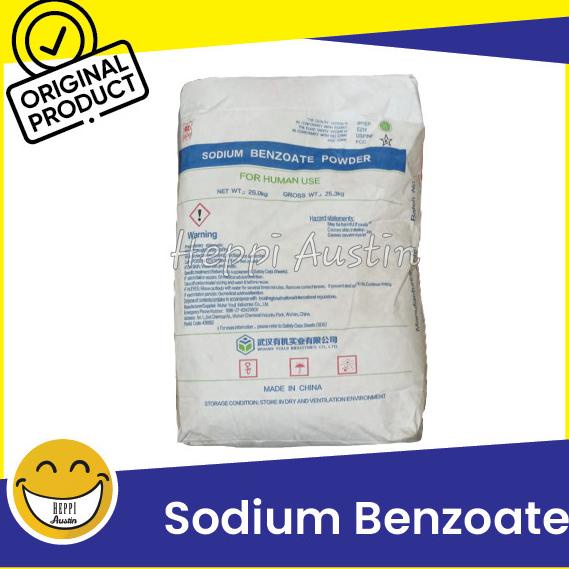 Jual Ech01 Pengawet Makanan Minuman Sodium Benzoate Natrium Benzoat 1