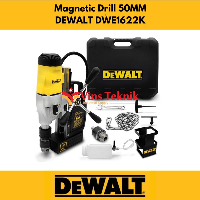 Jual Mesin Bor Duduk Magnet DWE1622K DEWALT DWE 1622 K 2 Speed 50 MM