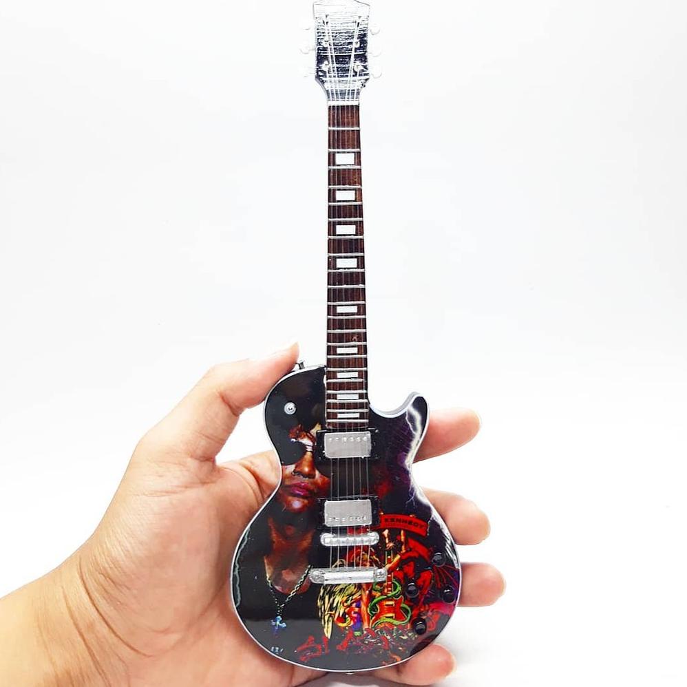 Jual Viral Miniatur Gitar Les Paul Slash Logo Gnr Custom Shopee Indonesia