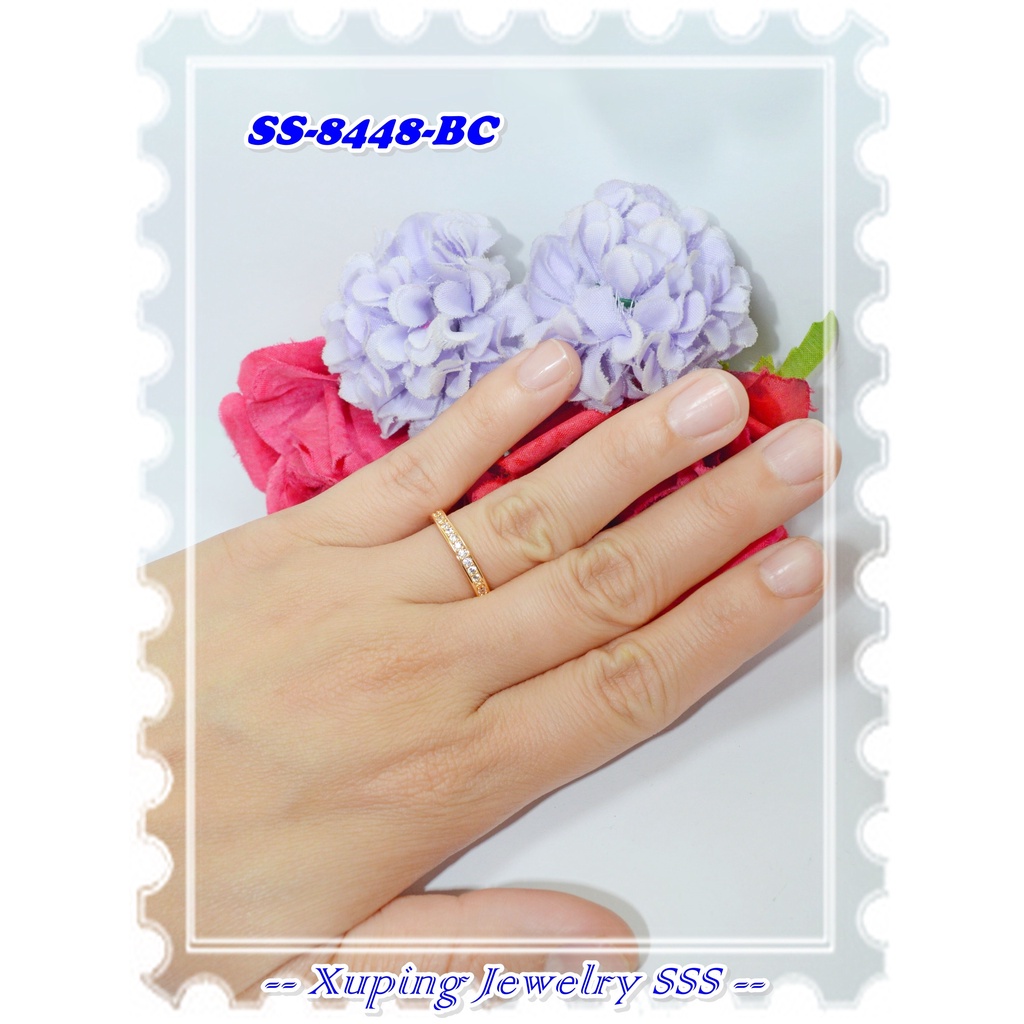 Jual Cincin Lapis Emas K Ss Bc Gold Merek Xuping Original