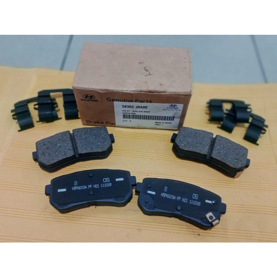 Jual Pad Kit Rear Disc Brake Kanvas Rem Belakang Hyundai Kona