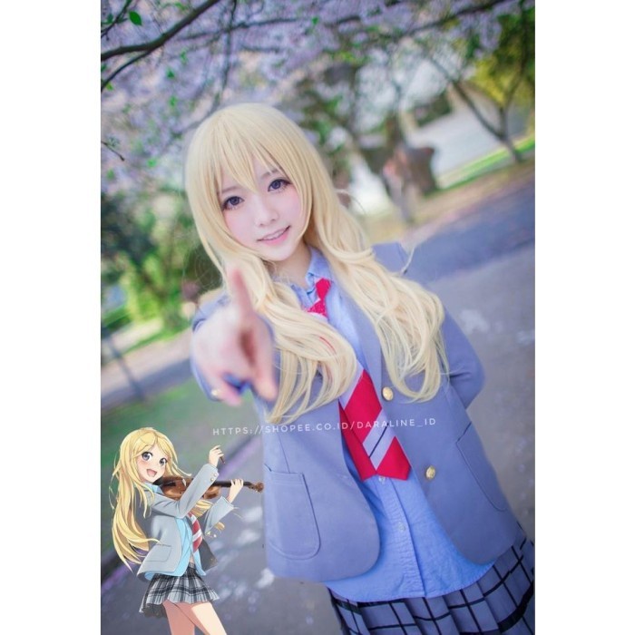 Jual Cosplay Populer Kostum Cosplay Kaori Miyazono Shigatsu Wa Kimi No