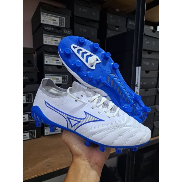 Jual Sepatu Bola Bola Mizuno Morelia Neo Beta White Blue Fg Shopee