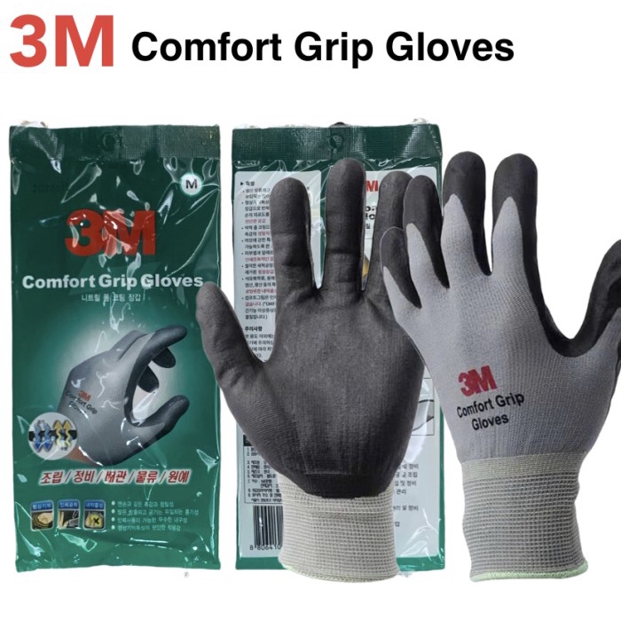 Jual Sarung Tangan 3M Comfort Grip Safety Glove Listrik ORI Korea