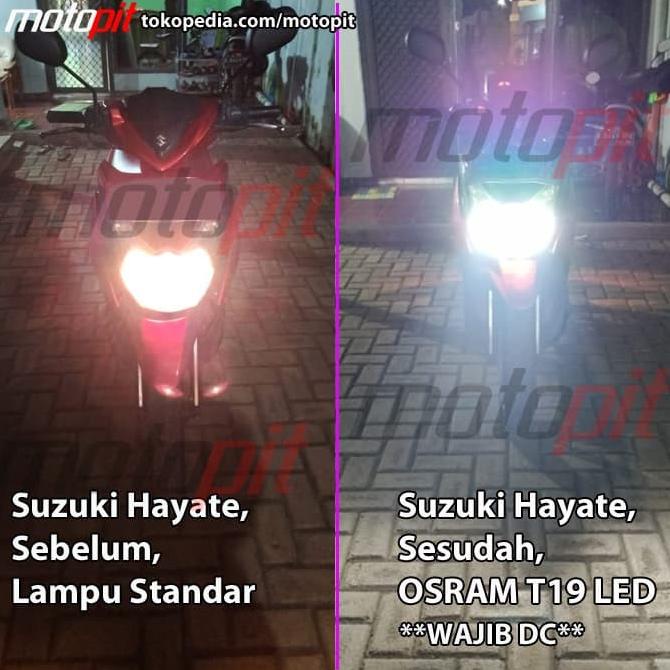 Jual New Osram Led T M K Lampu Utama Motor H Putih Ac Dc Plug