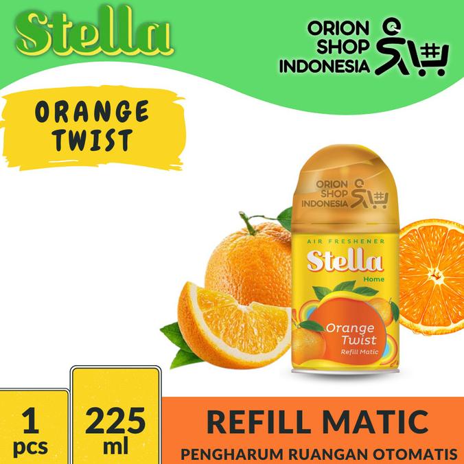 Jual Stella Matic Refill 225 Ml Isi Ulang Stella Pengharum Ruangan