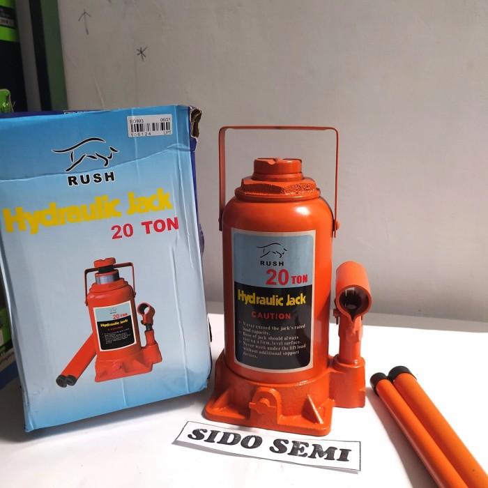 Jual Hydraulic Jack 20 Ton Rush Dongkrak Botol 20 Ton Premium