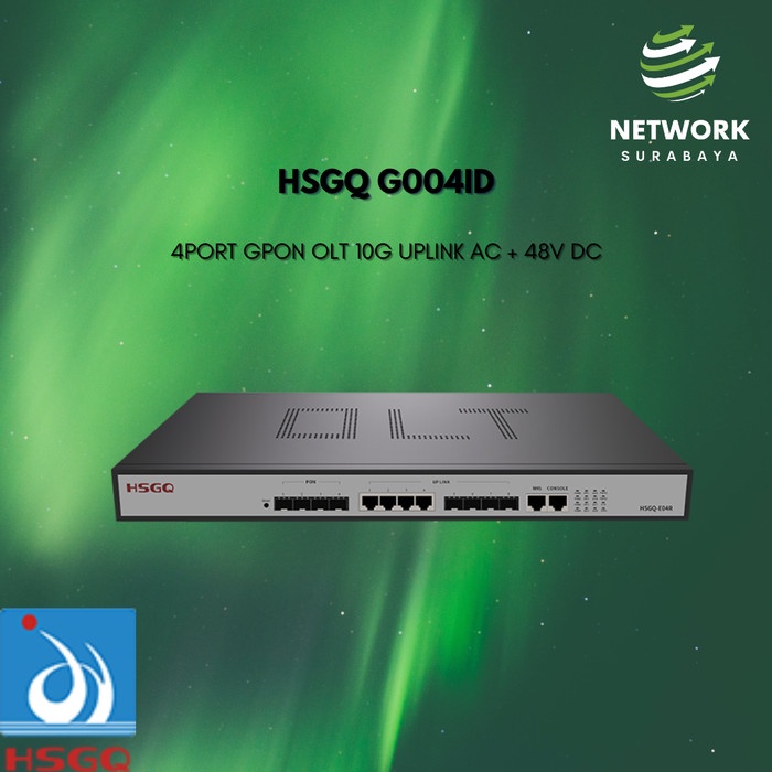 Jual HSGQ G004ID GPON OLT 4 PORT GPON OLT 10G UPLINK AC 48VDC Shopee