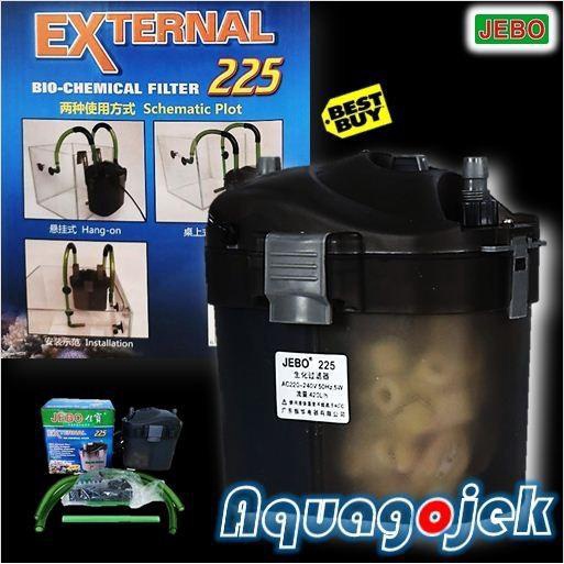 Jual JEBO 225 AQUARIUM AQUASCAPE EXTERNAL CANISTER FILTER Shopee