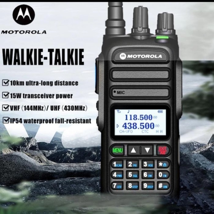 Jual Ht Motorola Hx S Dual Band Vhf Uhf Radio Arah