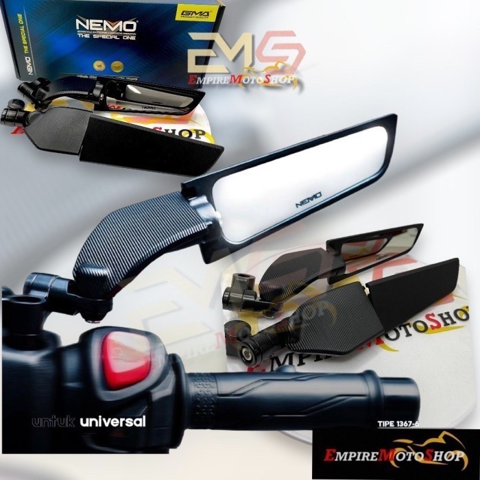 Jual Nemo Spion Winglet Aerox Nmax Xmax Vario Beat Mio Pcx Adv Filano