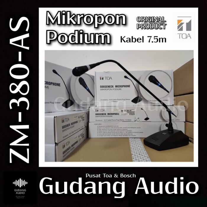 Jual Mic Meja Podium Toa Zm As Shopee Indonesia